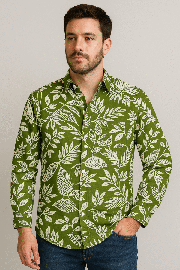 Floral Print Casual Fit Shirt